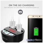 Wireless Car FM Transmitter + Charger - FM390 - Image 4